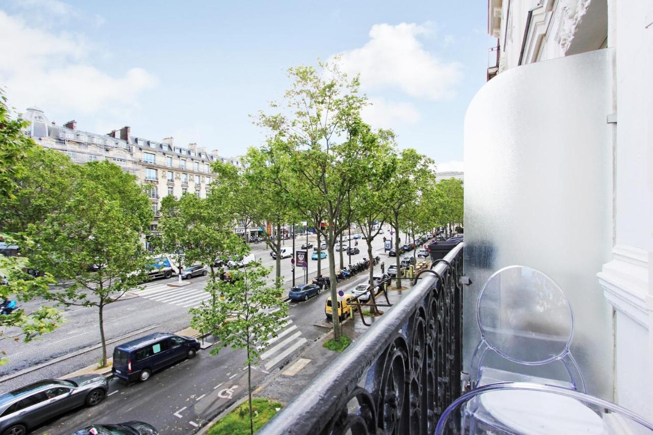 Suite Junior Avec Balcon Et Vue Sur Arc De Triomphe Parijs Buitenkant foto